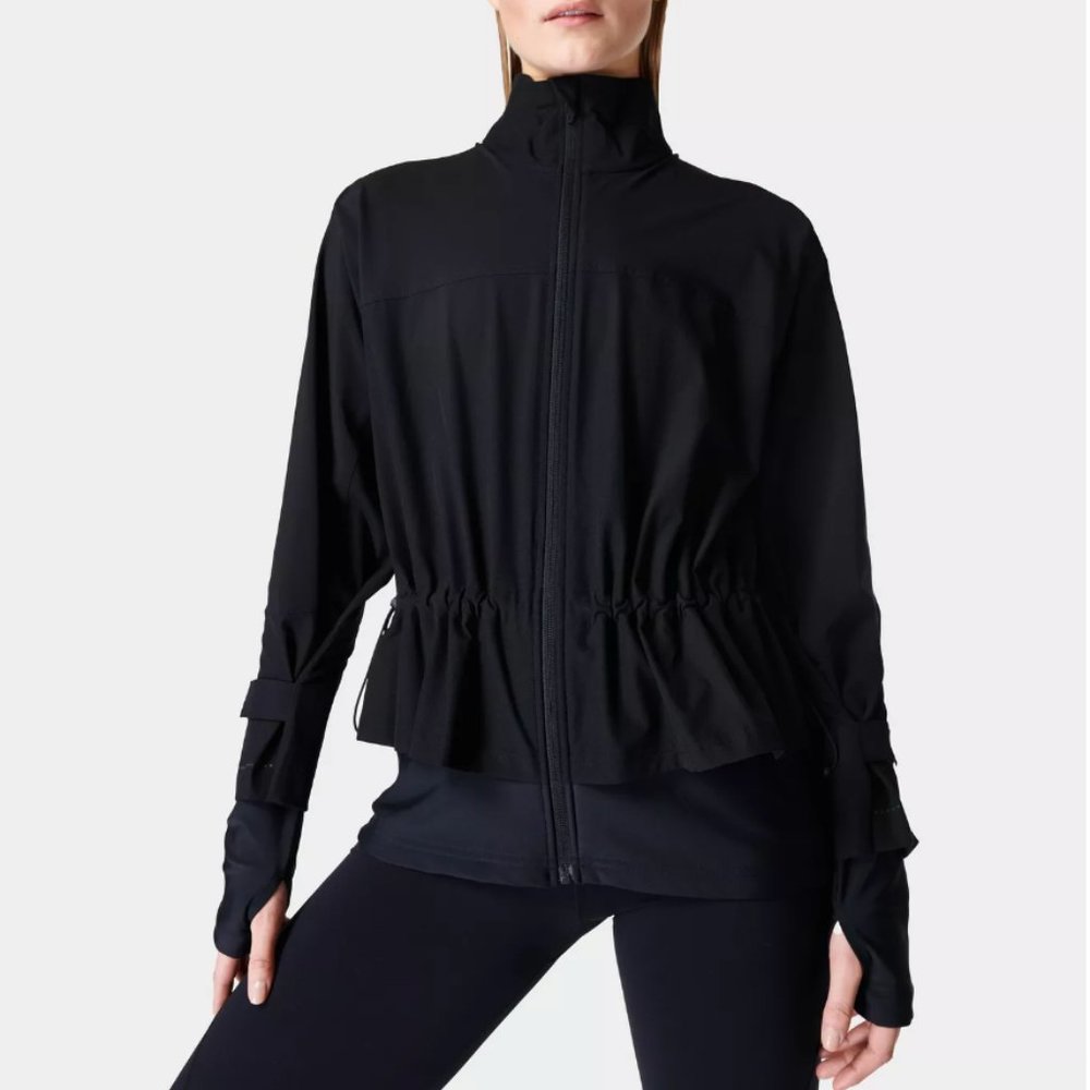 Sweaty Betty ~ Fast Lane Running Jacket ~Deep Blue - Picture 8 of 8